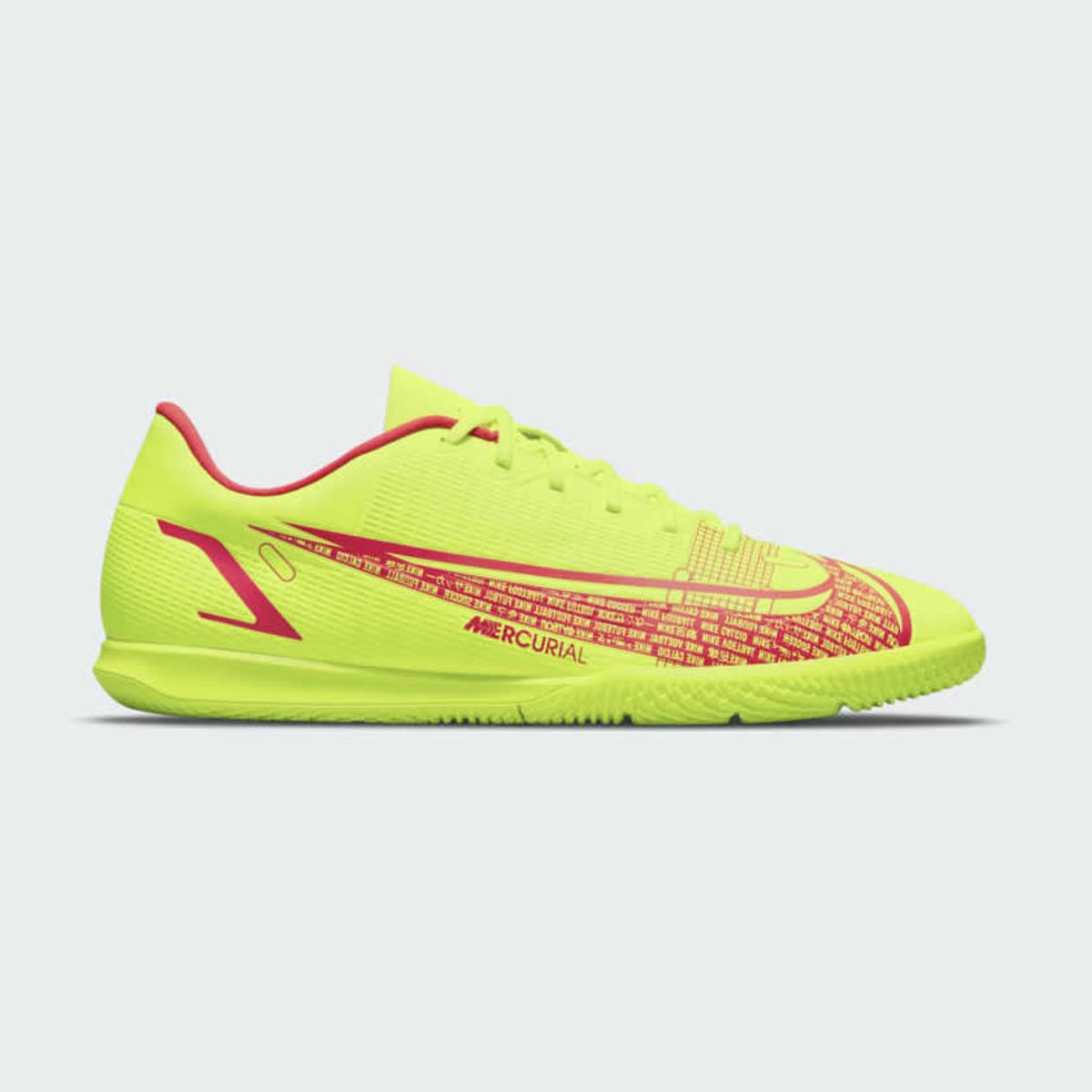 Gymschoen Nike Vapor 14 Club IC Unisex Neongeel/ Zaal – LET OP! Doos Zonder Deksel Roze