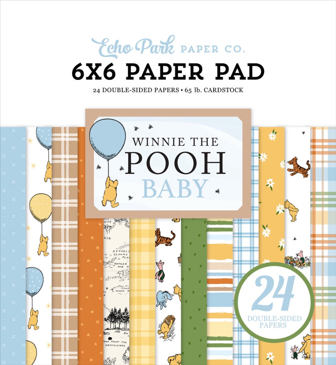 Echo Park - Winnie The Pooh Baby 6x6 Inch Paper Pad (WPB442023)