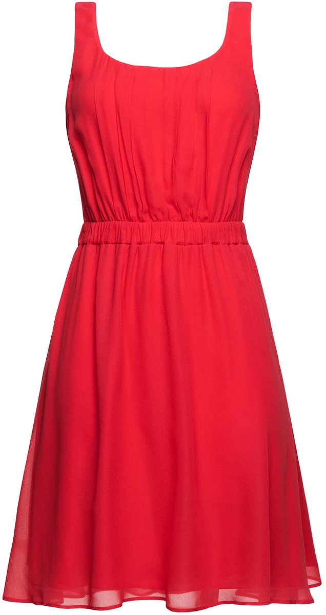 Patrizia Pepe • rode jurk met open rug • maat 34 (IT40)