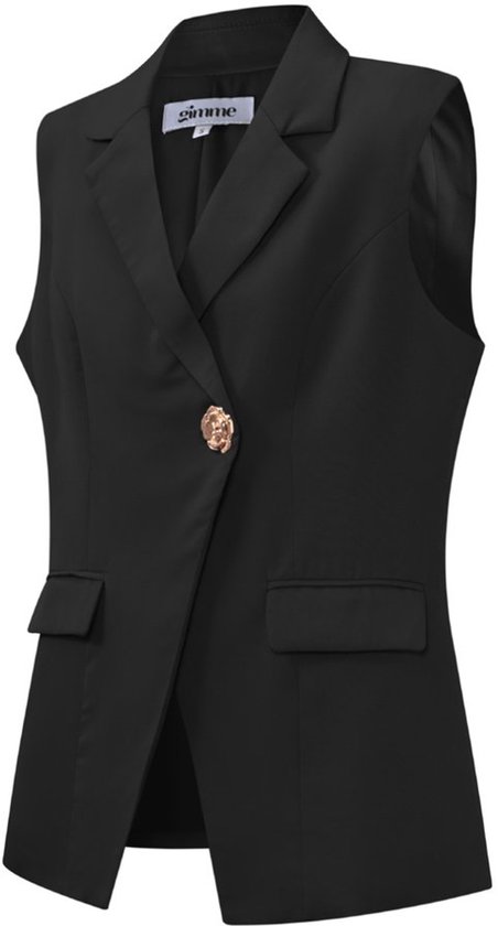 Colbert dames oversized: blazer jas dames elegant lang met