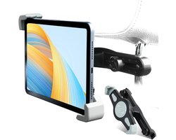 Universele Tablethouder voor in de auto - Tablet houder - Auto hoofdsteun houder - Tablet holder - 360 Graden Draaibaar - Tablet Standaard - Universeel