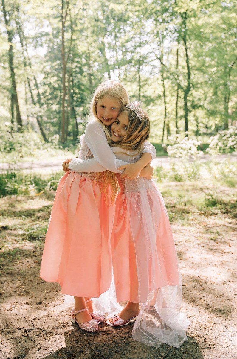 Frozen Elsa - Het Betere Merk prinsessenjurk meisje - prinsessen verkleedkleding - maat 122/128 - inclusief prinsessen accessoireset - tiara - juwelen — afbeelding 7