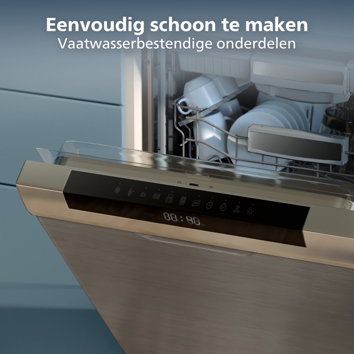 Philips Ovenschaal & Bakblik Airfryer Accessoire - HD9957/00 - Geschikt voor Philips - Bakset met 9 muffinvormen — afbeelding 7