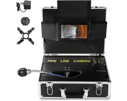 Rioolcamera Inspectiesysteem, 18 cm Scherm, 1000TVL Camera, 20 m Kabel, IP68 Waterdicht, Professionele Pijpeninspectie