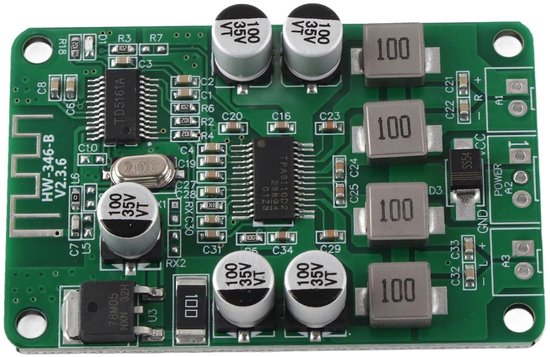 ARYLIC UP2STREAM AMP V4 Module Amplificateur Stéréo / Mono Bluetooth 5 Wifi 2x50w 4 Ohm