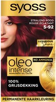 Syoss Oleo Intense - Haarverf - 5-92 - Stralend Rood - 115ml x 2