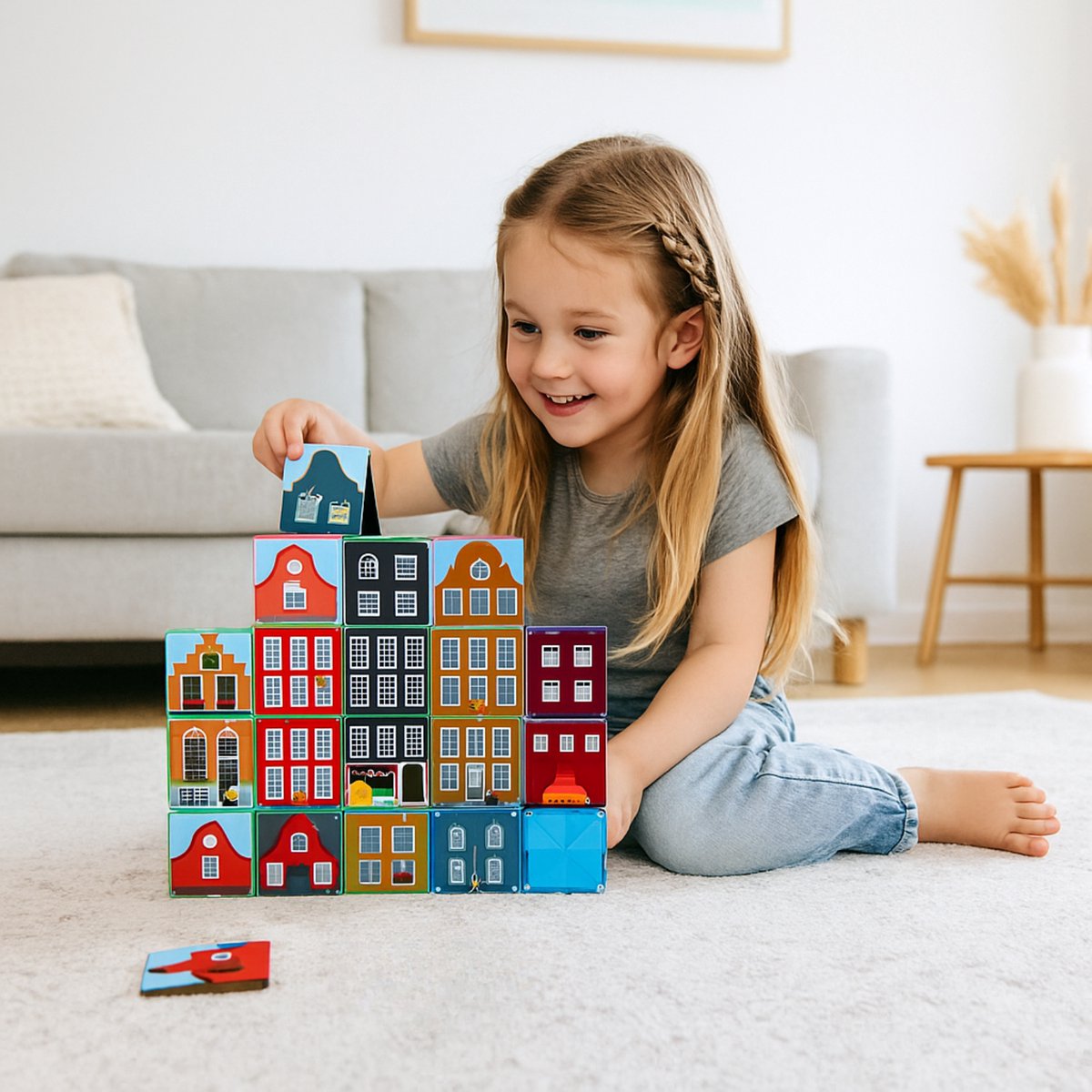 Coblo Magneet Toppers Little Amsterdam 60 stuks -Magnetisch speelgoed - Educatief speelgoed - Cadeau kind - Speelgoed 3 jaar t/m 12 jaar — afbeelding 8
