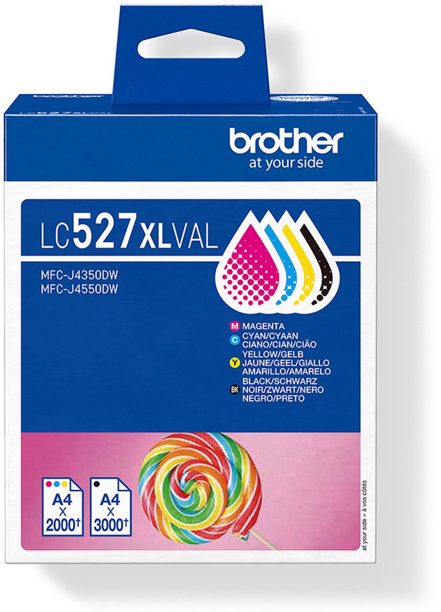Brother LC-527XL Cartridge Combo Pack