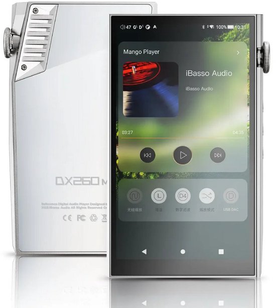 iBasso DX260MK2 Argent/ White Édition Limited