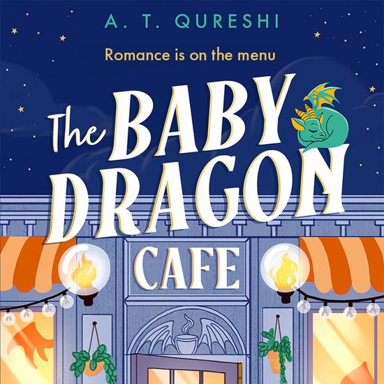 The Baby Dragon series-The Baby Dragon Cafe - cover