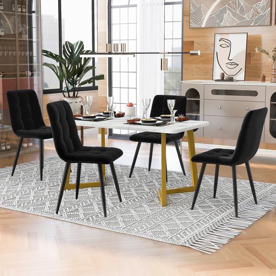 Eettafelset – Dinerensemble – Eettafel Met Stoelen – Keukentafelset ...