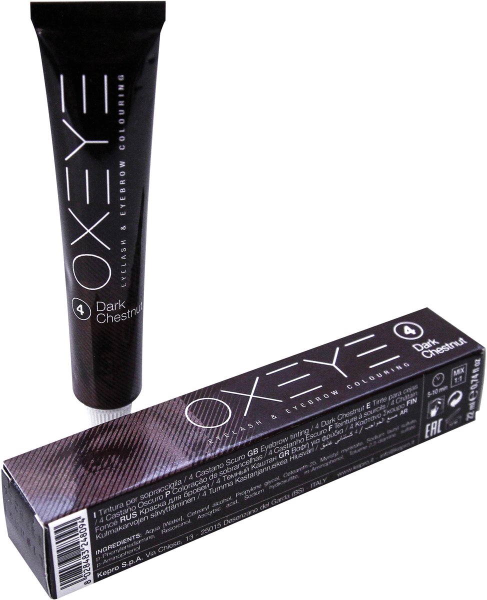 Oxeye Eyebrow Coloring - Dark Chestnut 4 22ml