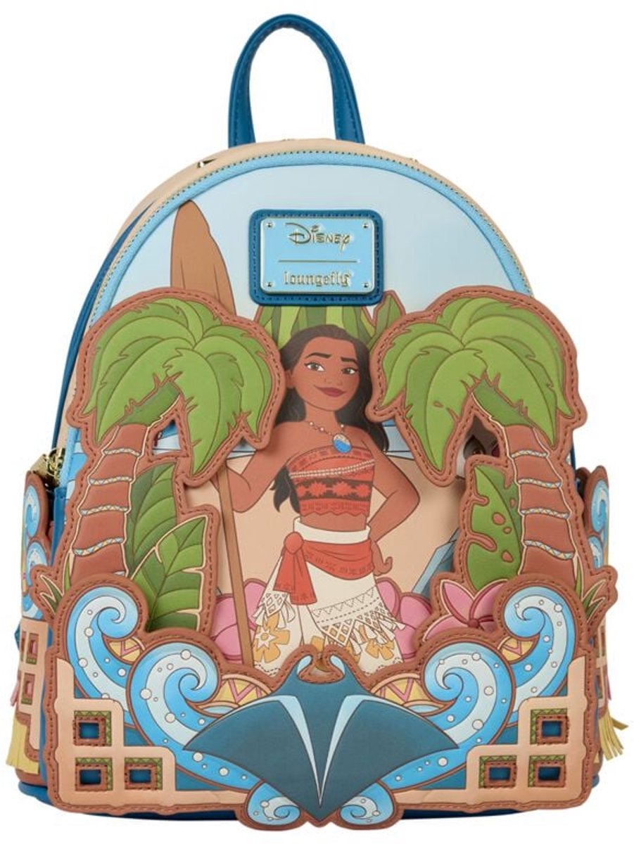 Vaiana Loungefly - Vaiana Dames Mini rugzak - meerkleurig - Standard
