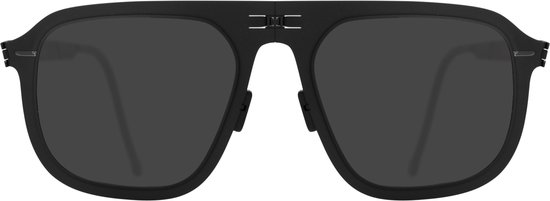 ROAV VIRGIL - Opvouwbare zonnebril - Polariserend UV400 - Matte Black - Grey Gradient glazen van Merkloos — afbeelding 5