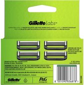 Gillette Labs Scheermesjes 4 stuks