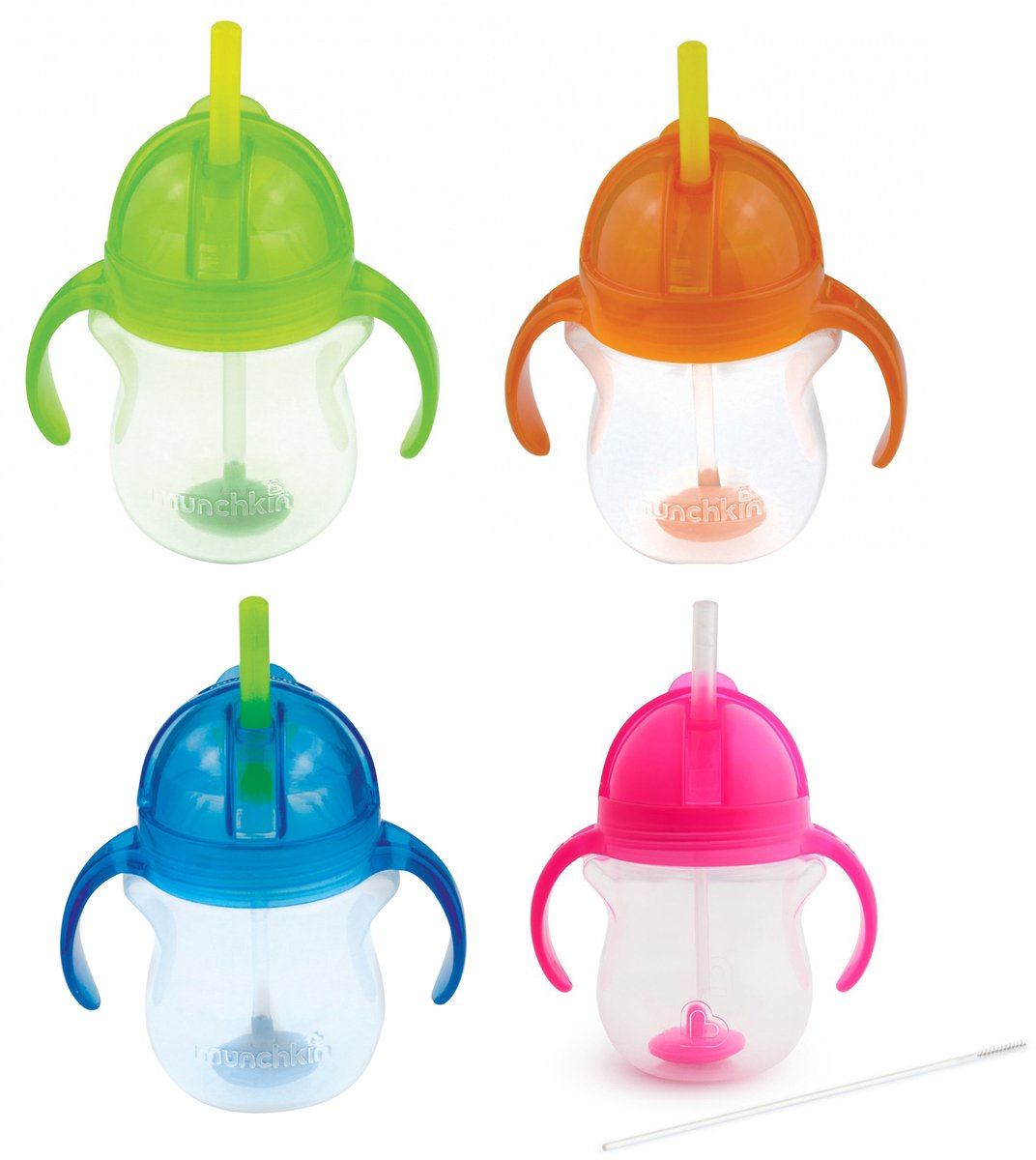 Goedkoopste Munchkin Groen - Click Lock™ Tip&Sip Straw Cup 6mnd 207ml