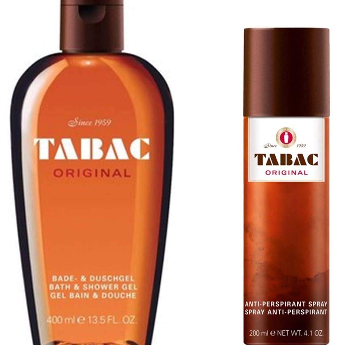 Tabac Douchegel 400 ml & Deo Spray Anti Transpirant 200 ml