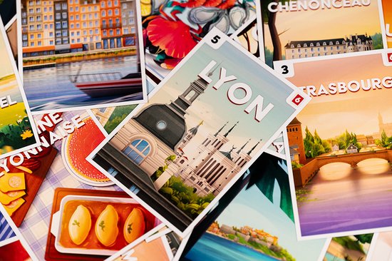 999 Games - Postcards - Strategisch Bordspel - Met een solo variant - Hop! Op de fiets spel!