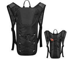 Fietsrugzak waterdicht - 42x21x5CM - wandelrugzak - sport rugzak - kleine mini sporttas - sporttassen - rugzakken - ZWART