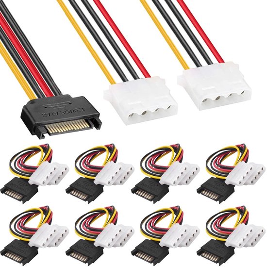 Top Chargeur * Netzadapter, Ladegerät, 12 V, 5 V, für Molex IDE für Festplatte HDD