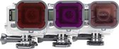 PolarPro Filter 3-pack Red / Magenta / Snorkel GoPro Hero 3+ en 4