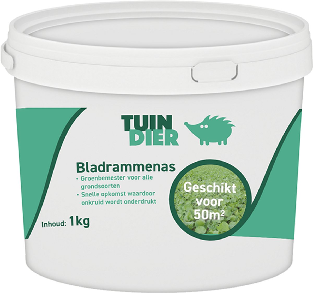 Bladrammenas groenbemester | Bladrammenas zaden | 3 jaar kiemkracht door handige bewaaremmer | 1 kilogram | 1.000 gram