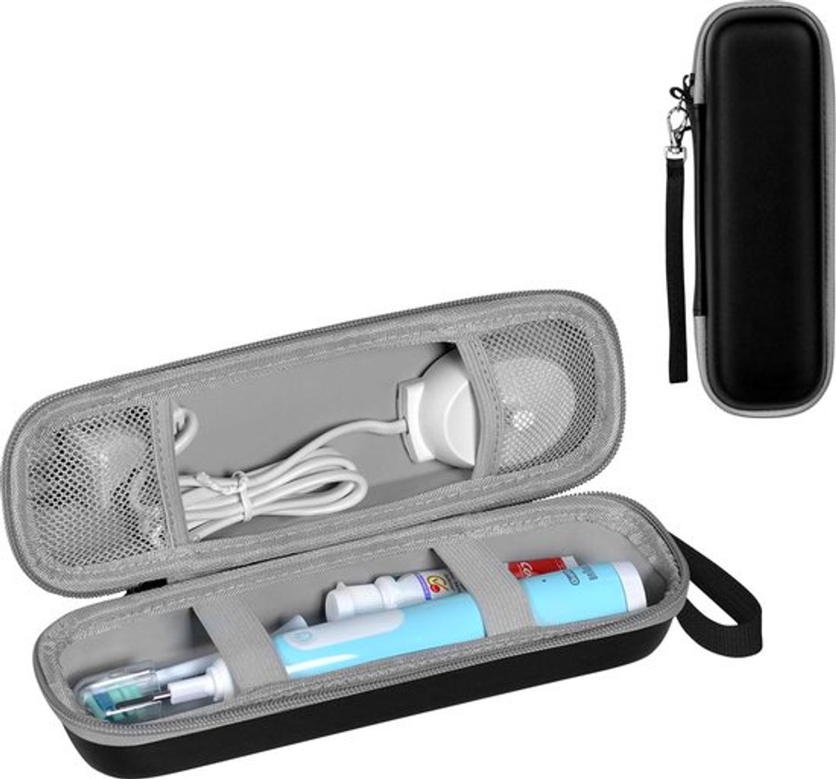 Reisetui voor tandenborstels van Oral-B/Philips Sonicare. Harde EVA-beschermhoes. — afbeelding 1