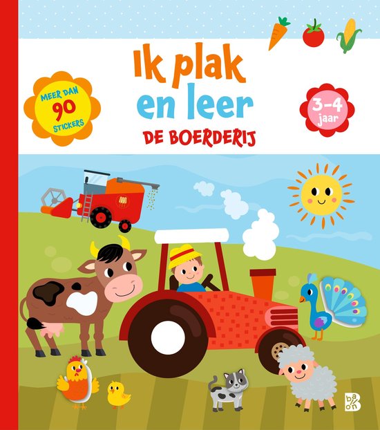 Plak en leer 1 - Boerderij 3-4 jaar - cover