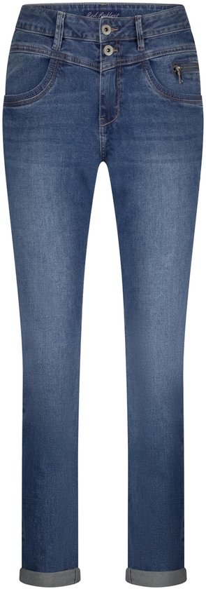 Red Button Jeans Sienna 1 Zip Srb4731 Stone Used Dames Maat - W38