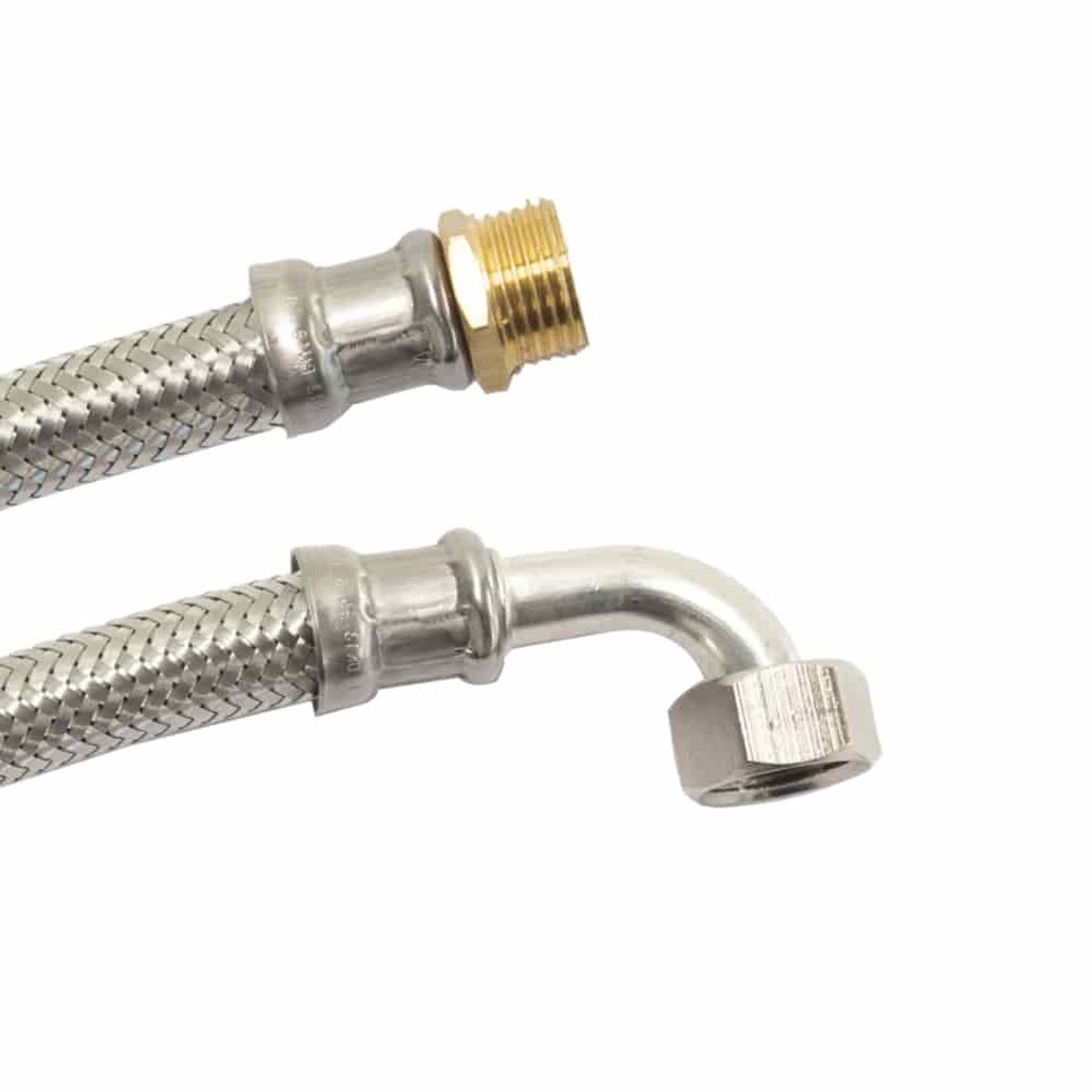 Rvs Waterslang 1/2 inch Bogen - Flexibele Waterleiding Slang