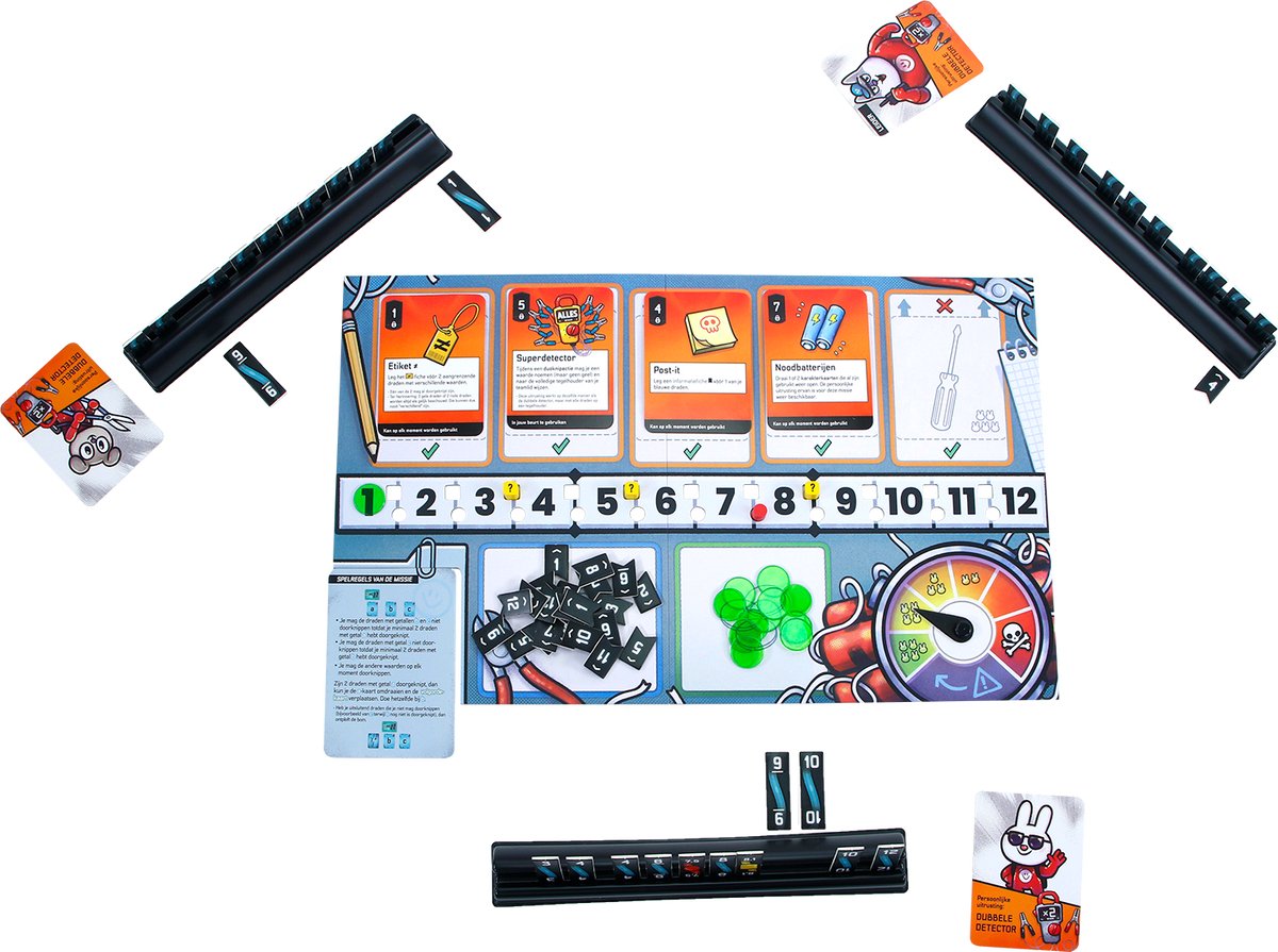 999 Games - Bomb Busters - Coöperatief Bordspel - Winnaar Spiel des Jahres 2025/Speelgoed van het jaar 2025 en de Gouden Ludo!- Werk samen en maak de bom onschadelijk - Tik tak, tik tak... — afbeelding 4