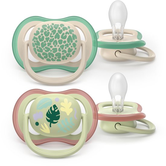 Philips Avent Ultra Air - Ademend en lichtgewicht fopspeen (6-18 mnd) - 2 stuks - SCF087/17 van Philips Avent — afbeelding 2