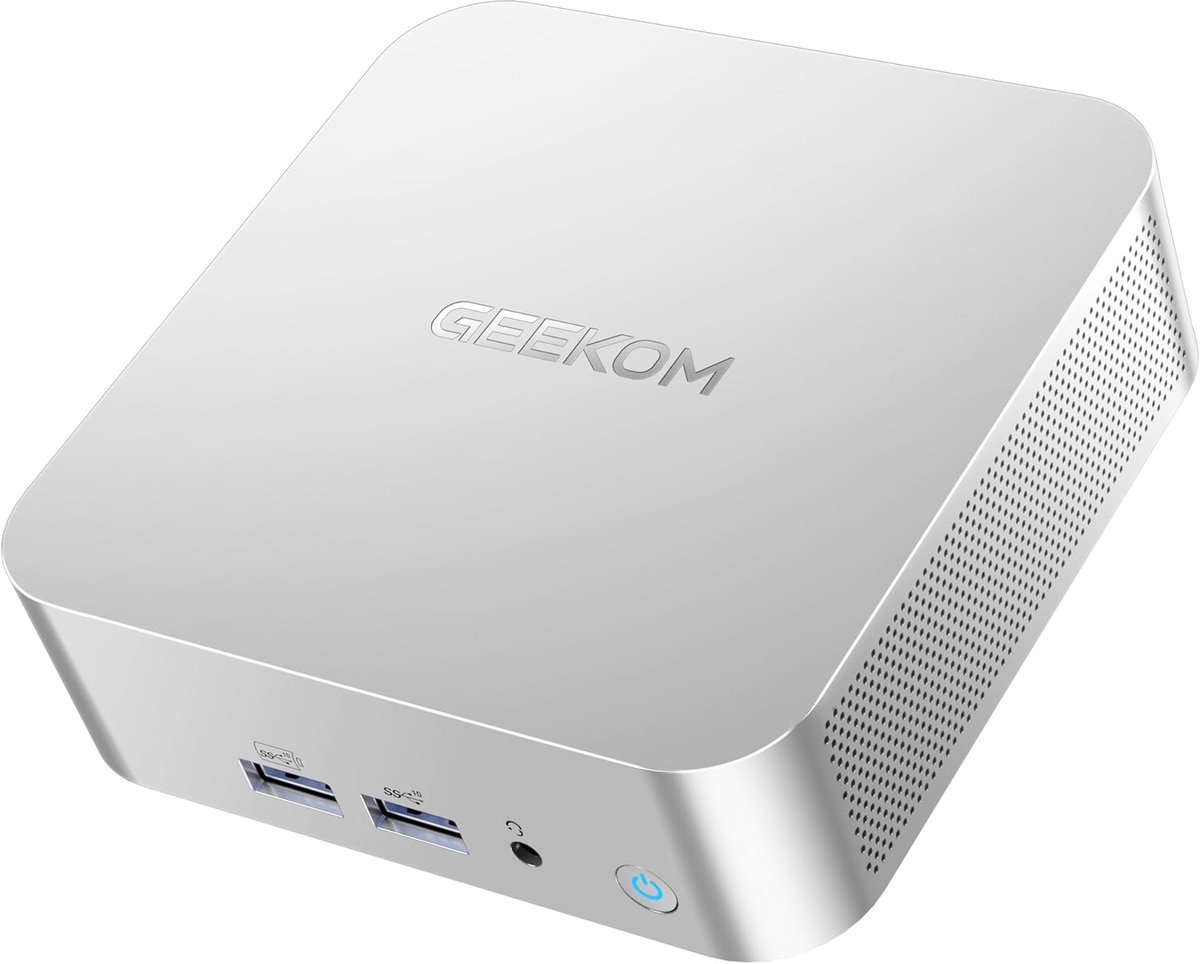 Geekom A6 Mini PC - AMD Ryzen 7 6800H - 16GB DDR5 - 512GB SSD