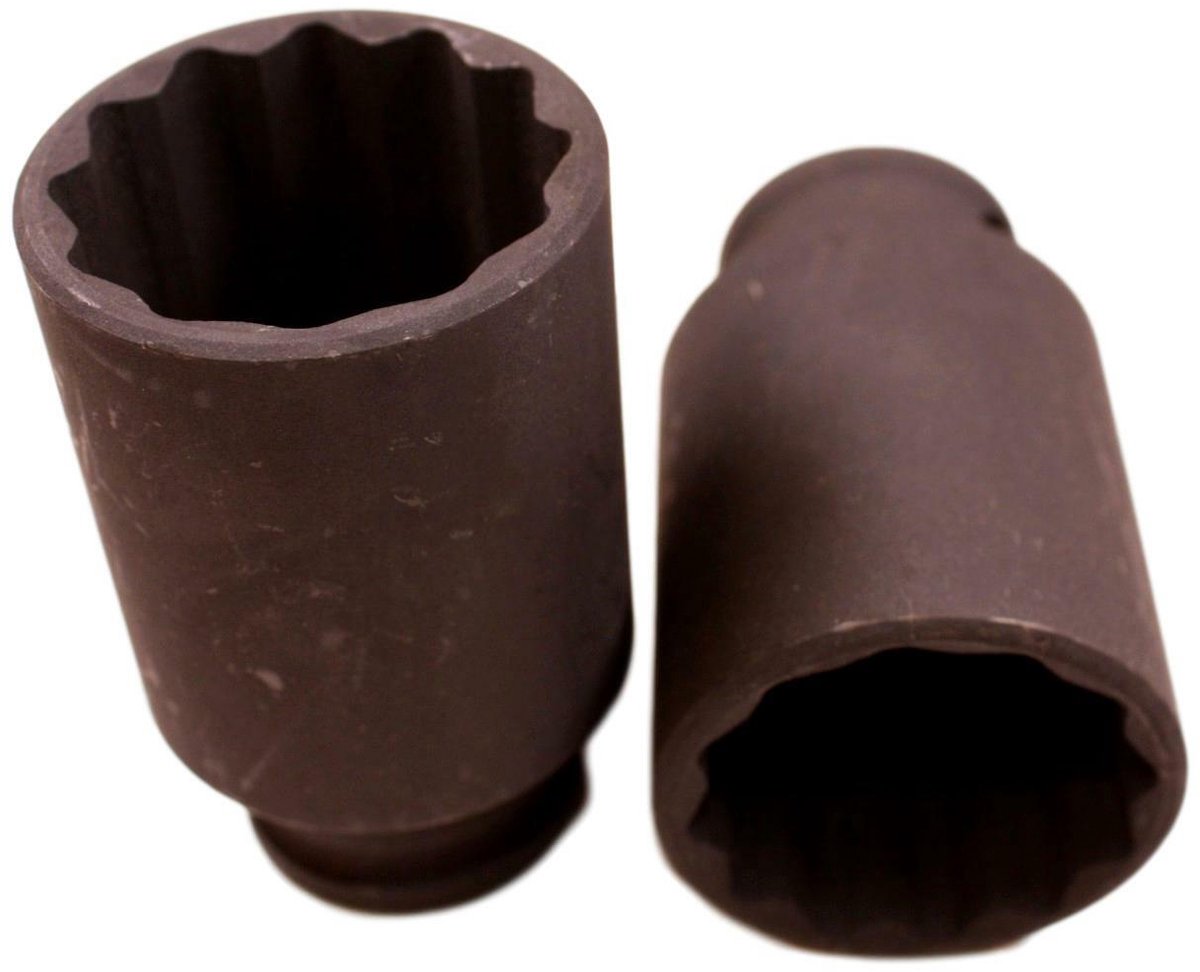 Slagschroefdop 1/2 inch, Cr-Mo, 12-kant, SW 15 - Krachtig en Duurzaam