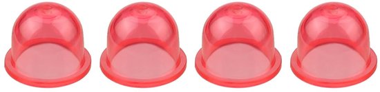 4-Pack Carburateur-primerballen - Universele benzine-primerballen - Carburateur-oliedoppen - Geschikt voor grasmaaiers, bladblazers, trimmers, grasmaaiers, heggenscharen, kettingzagen - 2,2 * 1,9 * 1,6 cm van Merkloos	 — afbeelding 5
