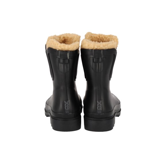 Morethansocks - Chelsea regenlaarzen - Dames - Fake fur voering - Waterdichte regenlaarzen