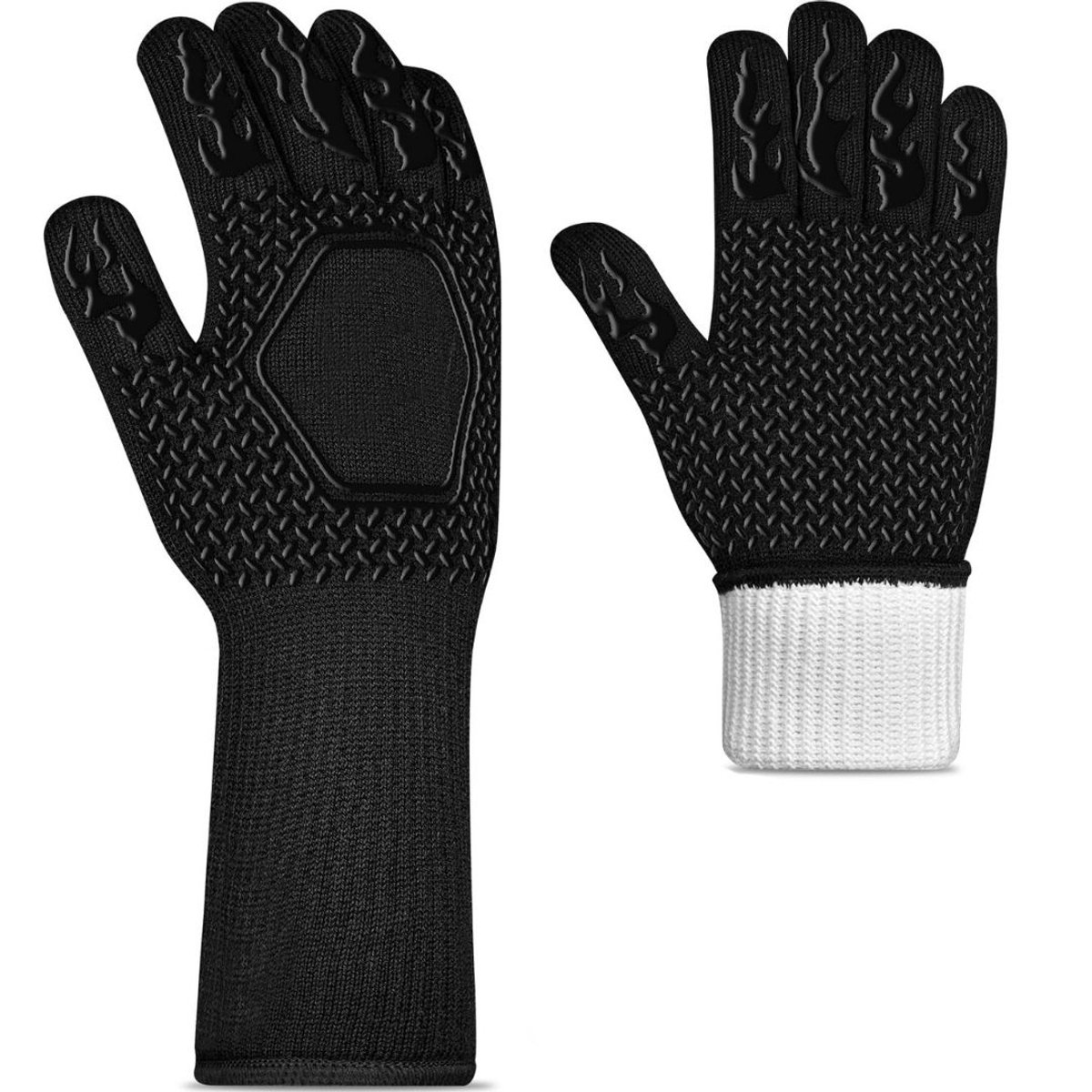 Ovenwanten - Ovenhandschoenen Hittebestendig - Pannenlappen - BBQ Accessoires