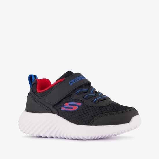Baskets enfant Skechers Bounder noires et rouges - Pointure 25 - Semelle amovible