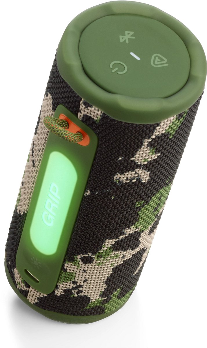 JBL Grip - Draagbare Bluetooth Speaker - Draadloze Muziek Box - 14 uur - Waterdicht - IP68 - Squad — afbeelding 2