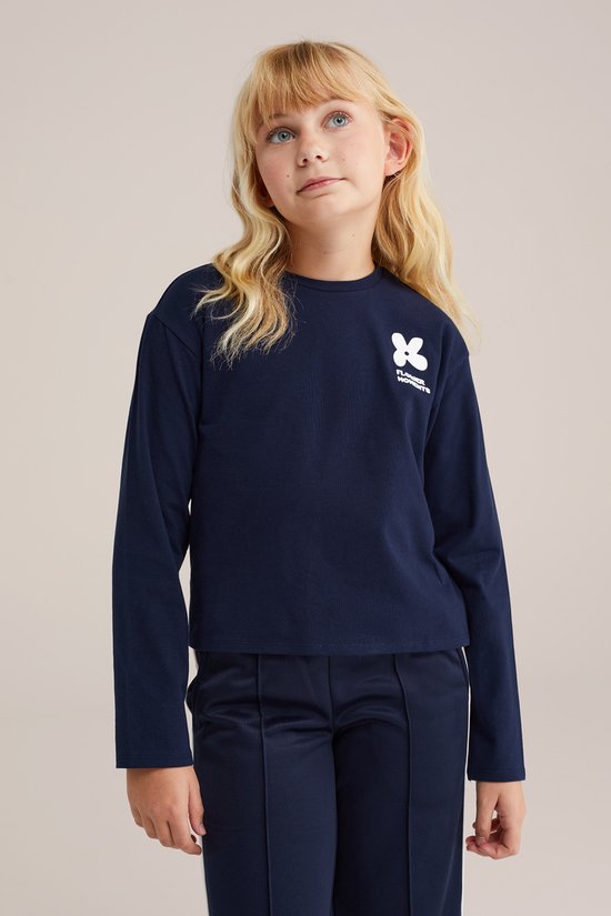 T-shirt WE Fashion Filles avec imprimé