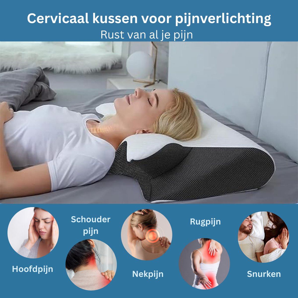 Beste kussen rug- en zijslaper 2026 | Beste Consumenten
