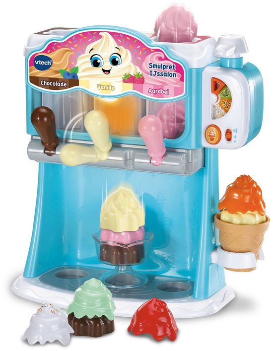 VTech Smulpret Ijssalon - Educatief Speelgoed - Stimuleert Creativiteit - Speelgoed vanaf 2 Jaar