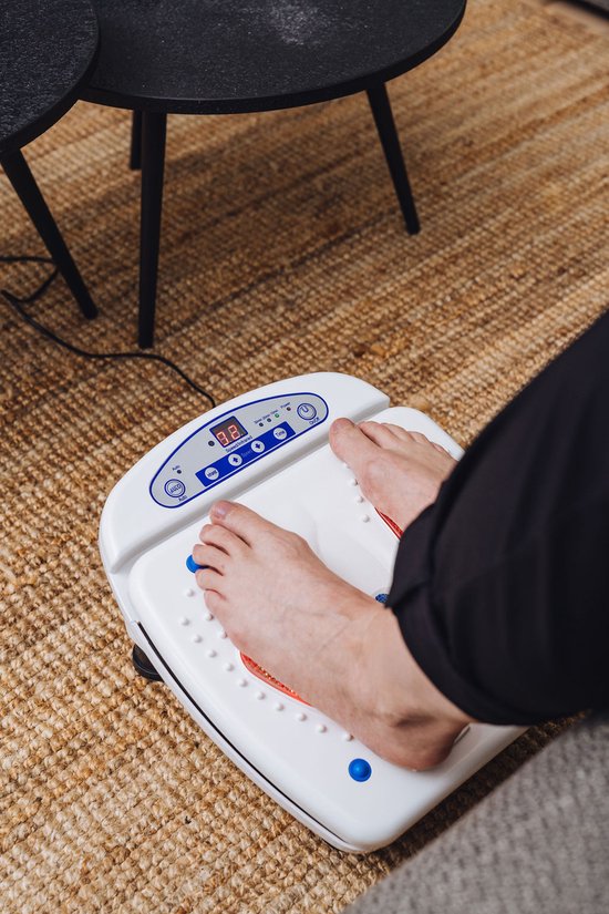 AANBIEDING Blije VoetenVoetmassage Apparaat NR1.- met beencrème- Verbetert de bloedcirculatie - Voetmassage - Infrarood - Stimuleert de bloedsomloop - Onrustige benen - Koude voeten - Neuropathie - Rugklachten - Koude handen - Krampen - Restless Legs