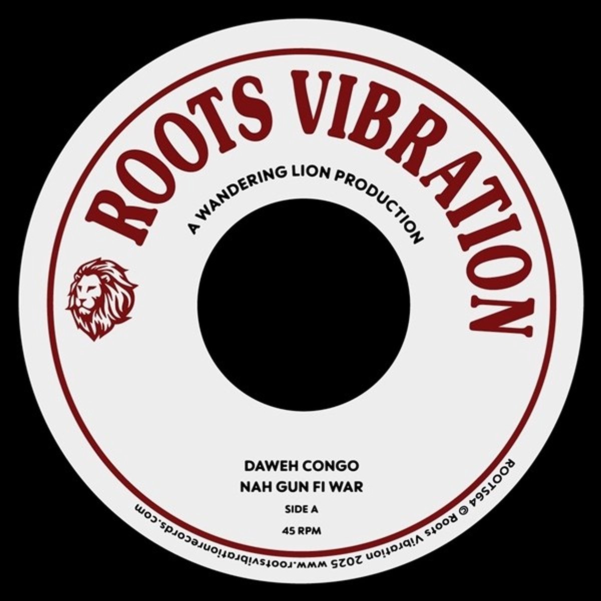Daweh Congo - Nah Gun Fi War (7" Single)