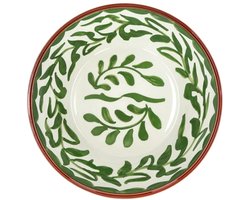 Pomax Amuse slakom D30cm H7cm bruin / groen