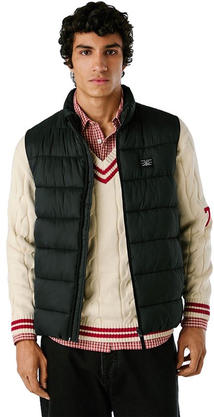 Pepe Jeans Chest Kofferset, zwart, 55/70 cm, stijve ABS-sluiting, TSA
