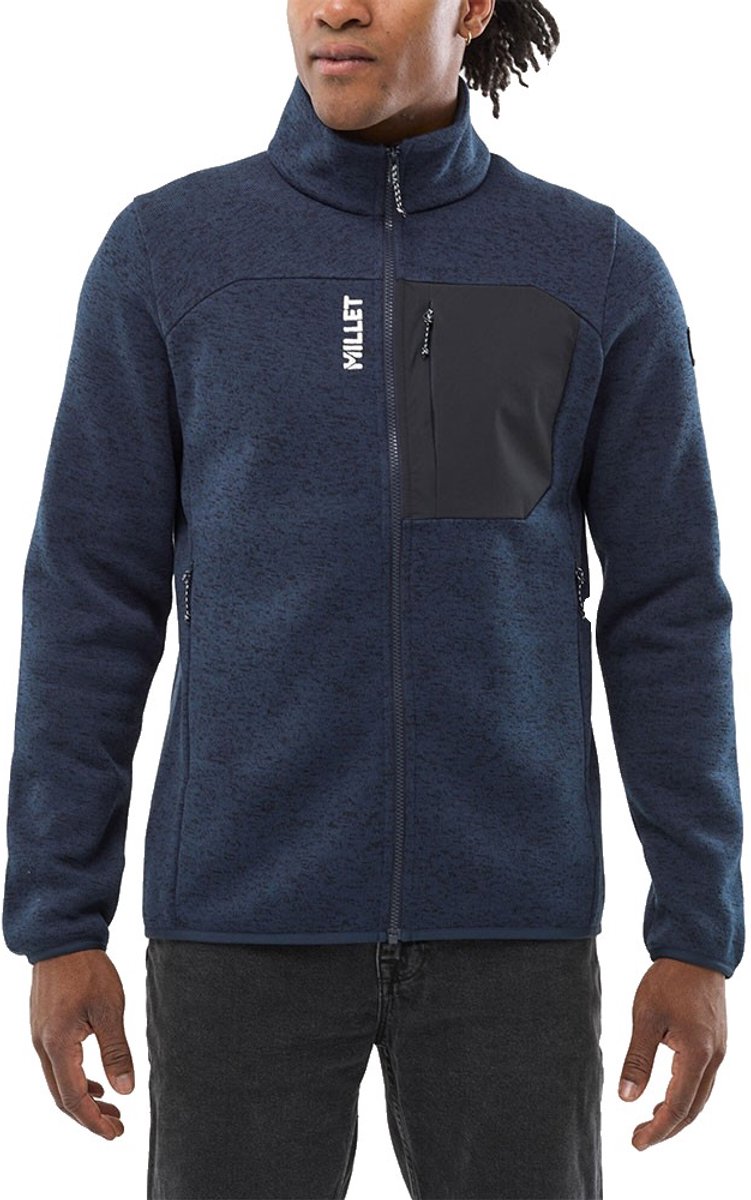 Millet Chamonix Fleece Met Volledige Rits Blauw L Man