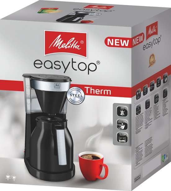 Melitta Easy Top Therm Koffiezetapparaat - Thermoskan