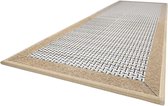Hilvard - Keukenloper - Tapijt - 150 x 50 cm - Beige Zand - Keukenmat - Anti Slip - Beschermend - Stevig - Wasbaar