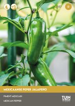 Tuin de Bruijn® zaden - Peper Jalapeño Mexicaanse - Lekker pikante peper - makkelijke teelt - 5 gram zaden